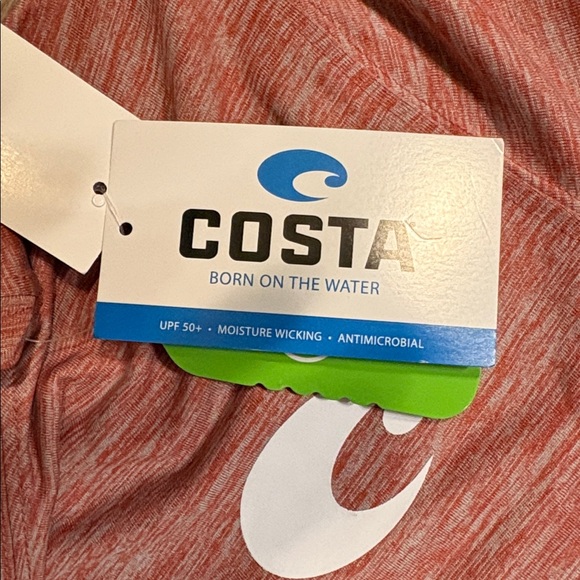 Costa Men’s Long Sleeve Top in Small - Heathered Red - Picture 4 of 7